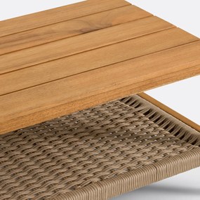 Χαμηλό τραπεζάκι κήπου ακακίας, Natou