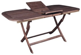 Τραπέζι Easy Ε20092,9 120+(40)Χ80Χ74 cm