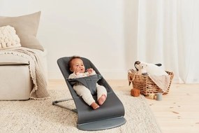 BabyBjorn Ριλάξ Bliss, Woven, Petal quilt, Anthracite