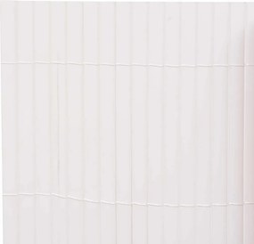 vidaXL Φράχτης Κήπου Λευκό 150 x 300 cm PVC