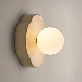 Απλίκα λουλούδι από κεραμικό και οπαλίνα, Holi