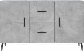 vidaXL Ντουλάπι Γκρι Σκυροδέματος 100 x 36 x 60 εκ. Επεξεργασμένο Ξύλο