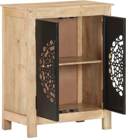 vidaXL Ντουλάπι 60 x 35 x 75 εκ. από Μασίφ Ξύλο Μάνγκο