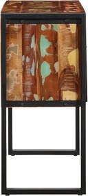 vidaXL Ντουλάπι κονσόλας Πολύχρωμο 90x35x75 εκ Μασίφ Ξύλο Ανακυκλωμένο