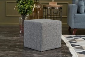Tuffet Kare Puf - Grey Grey