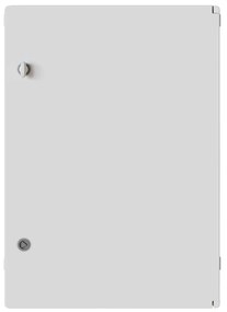 vidaXL Ντουλάπι Ελέγχου Γκρι 50 x 24.5 x 70 εκ. ΑΒΣ Πλαστικό