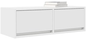 vidaXL Έπιπλο Τηλεόρασης Λευκό 80x31x25,5 εκ. Επεξεργασμένο Ξύλο