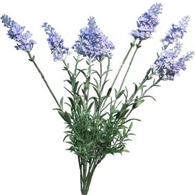 Τεχνητή Χωνευτή Λεβάντα 3802-7 40cm Purple Supergreens Πολυαιθυλένιο
