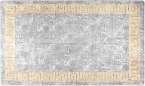 vidaXL Χαλί Πλενόμενο Γκρι 120 x 180 εκ.
