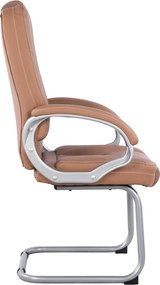 ΚΑΡΕΚΛΑ ΕΠΙΣΚΕΠΤΗ JAYA HM1144.09 PU CAMEL 63x67x112Υεκ