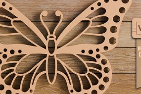 Intra απο ξύλο plywood 3mm-4mm πάχος  πεταλούδας και κοπής CNC Δίασταση 20x30 cm INTRAFABR-98934165