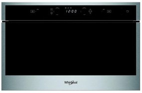 Whirlpool WMN461BX Εντοιχιζόμενος Φούρνος Μικροκυμάτων 22lt 750W Inox