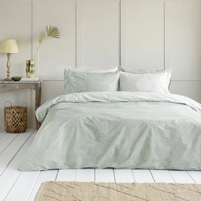 Σεντόνια Waves (Σετ 4τμχ) Mint Nima Double 220x260cm 100% Cotton