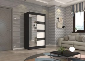 Ντουλάπα Bissom 120 συρόμενη-Mauro-Leuko