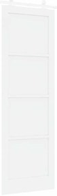 vidaXL Σετ Συρόμενης Πόρτας ORKDAL Λευκό 78 x 232 cm