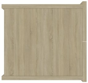 vidaXL Κομοδίνα 2 τεμ. Sonoma Δρυς 40 x 30 x 30 εκ. από Μοριοσανίδα