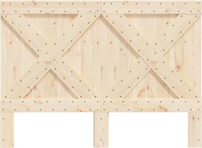 vidaXL Κεφαλάρι 140 x 104 εκ. από Μασίφ Ξύλο Πεύκου