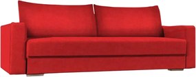 Καναπές Kleio Διθέσιος-150φ 80β εκ.-Κόκκινο