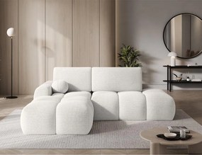 Γωνιακός Καναπές Vitalo-Λευκό-Αριστερή