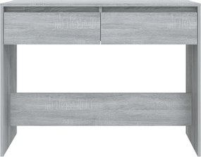 vidaXL Τραπέζι Κονσόλα Γκρι Sonoma 100x35x76,5 εκ. Επεξεργ. Ξύλο