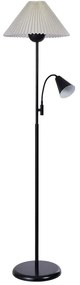 Φωτιστικό Δαπέδου 534LUN5338 Φ38x155cm 1xE27/1xE14 40W White-Black Opviq