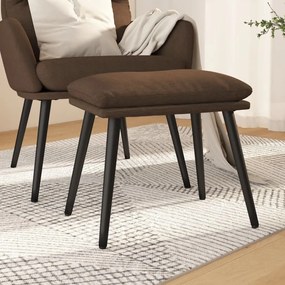 vidaXL Υποπόδιο Καφέ 45 x 29,5 x 35 εκ. Υφασμάτινο