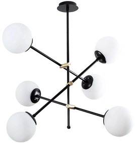 Φωτιστικό Οροφής Marti 521SHN3422 Φ82x76cm 6xE27 40W Multi Opviq
