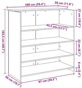 ΓΡΑΦΕΙΟ ΥΠΟΔΟΧΗΣ 100X50X103,5 ΕΚ. ΕΠΕΞΕΡΓΑΣΜΕΝΟ ΞΥΛΟ 3324168