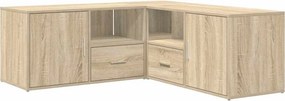 vidaXL Ντουλάπι Γωνιακό Sonoma Δρυς 200x40x45 εκ. Επεξεργασμένο Ξύλο