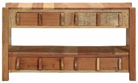 vidaXL Ντουλάπι TV Καφέ 83 x 33 x 46 εκ. Μασίφ ανακυκλωμένο ξύλο