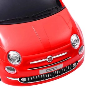 vidaXL Παιδικό Αυτοκίνητο Ηλεκτρικό Fiat 500 Κόκκινο