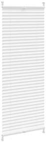 vidaXL Πλισέ ρόλερ σκίασης 50x125cm Λευκό