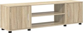 vidaXL Σετ επίπλου τηλεόρασης 4 pcs Δρύς Sonoma Επεξεργασμένο ξύλο