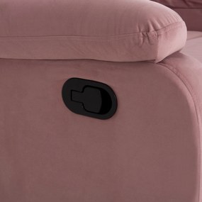 ΠΟΛΥΘΡΟΝΑ RELAX DIONI HM3296.02 ΡΟΖ ΒΕΛΟΥΔΟ 85x90x100Υεκ.