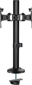 Βάση γραφείου BRATECK LDT40-G02 για 2 οθόνες 17"-32"