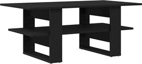 vidaXL Τραπεζάκι σαλονιού Μαύρη Οξυά 102 x 55 x 42 cm