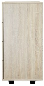 Συρταριέρα Μελαμίνης Με 4 Συρτάρια Sonoma 80x40x83Yεκ.