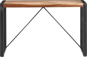 vidaXL Τραπεζαρία 120x60x75 εκ. από Μασίφ Ξύλο
