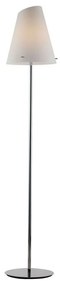 Φωτιστικό Δαπέδου Ermes I-ERMES-PT 1xE27 Φ31cm 165cm White Luce Ambiente Design Glass