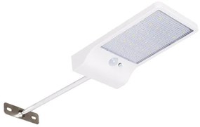 Αυτόνομο Ηλιακό Φωτιστικό Τοίχου LED 4W 6000Κ ABS Λευκό 71467 Globostar-71467-Μαύρο 71467