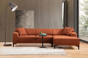 Corner Sofa Petra R Corner - Orange Orange