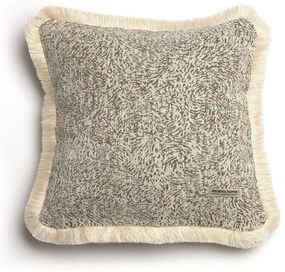 Μαξιλαροθήκη Διακοσμητική Parnassos Trimming Beige Sand Aslanis Home 60Χ60 Βαμβάκι-Chenille