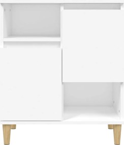 vidaXL Συρταριέρα Λευκή 60 x 35 x 70 εκ. από Επεξεργασμένο Ξύλο