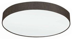 Φωτιστικό Οροφής - Πλαφονιέρα 97618 Brown Pasteri Eglo Metal, Fabric