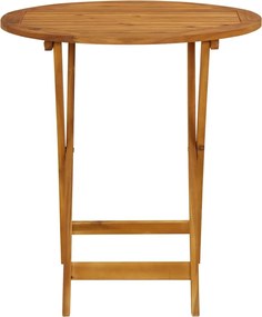 vidaXL Σετ Επίπλων Bistro 3 τεμ. Taupe Ύφασμα/Μασίφ Πεύκου