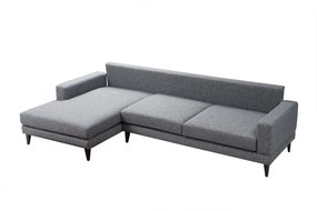 Corner Sofa-Bed Nordic Corner Left (Chl+3R) Dark Grey