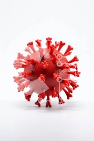 Intra Συλλεκτικό Ξύλινο Παζλ Plywood 4mm - Εκπαιδευτικό εργαλείο Red Spiked Ball Σε Ξύλινο Κουτί - Διαστάσεις Puzzle: 10x10 cm – 25 κομμάτια