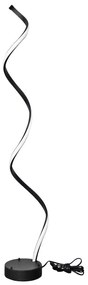 Φωτιστικό Δαπέδου Cobra 01-0329 Led Φ20 110cm Black Heronia