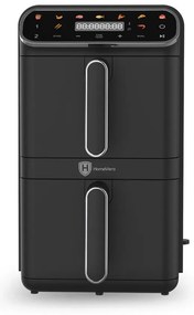 Homevero Φριτέζα Αέρος 11L Διώροφη Double Decker 2 Καλάθια 2460W