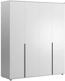 Ντουλάπα Montana Λευκό 180x213x60cm
